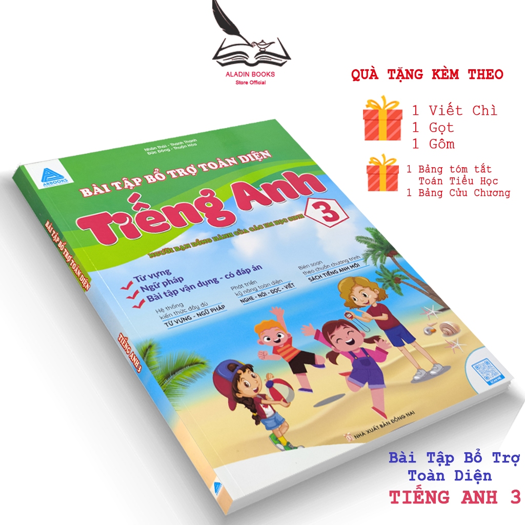 Sách-Bài Tập Bổ Trợ Toàn Diện Tiếng Anh Lớp 3