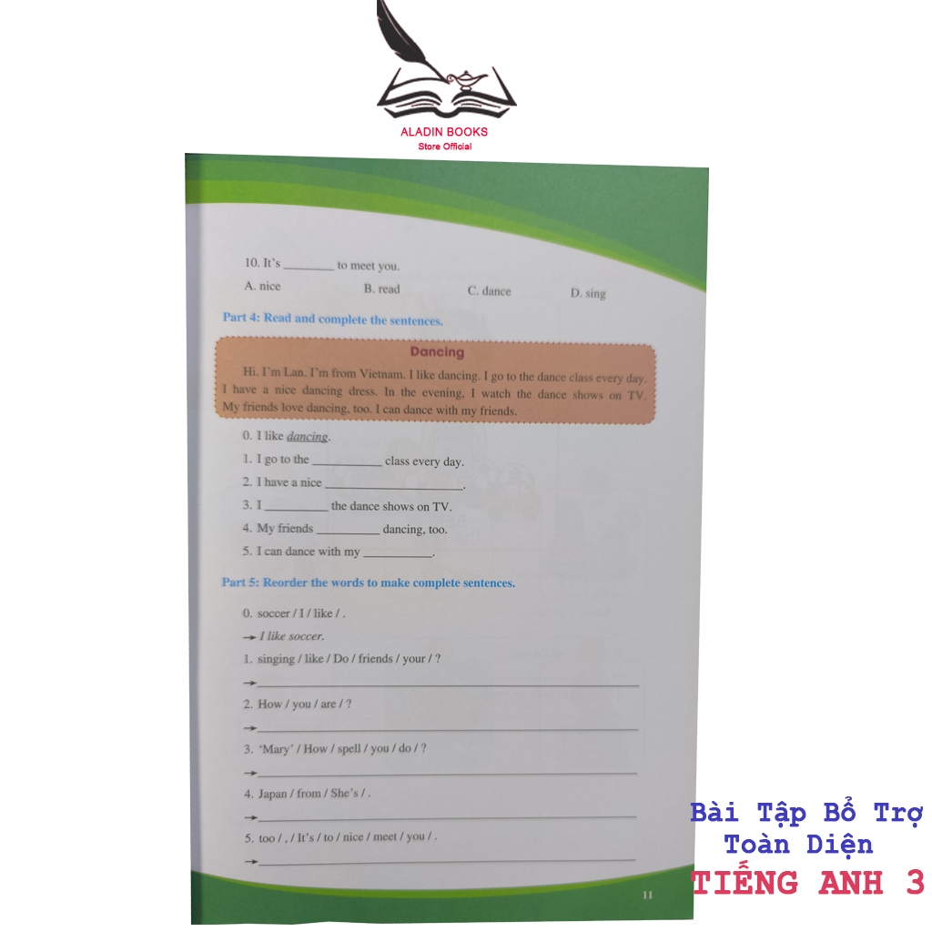 Sách-Bài Tập Bổ Trợ Toàn Diện Tiếng Anh Lớp 3