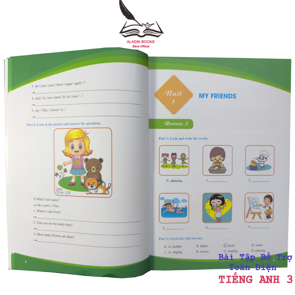 Sách-Bài Tập Bổ Trợ Toàn Diện Tiếng Anh Lớp 3