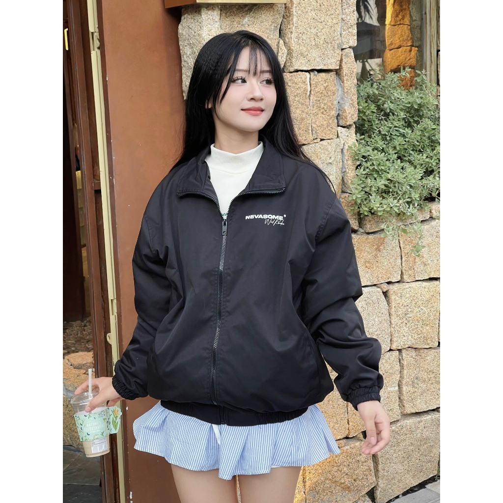 Áo Khoác Gió Wind-Breaker Local Brand NEVASOME 6 Màu Basic Form Oversize Nam Nữ
