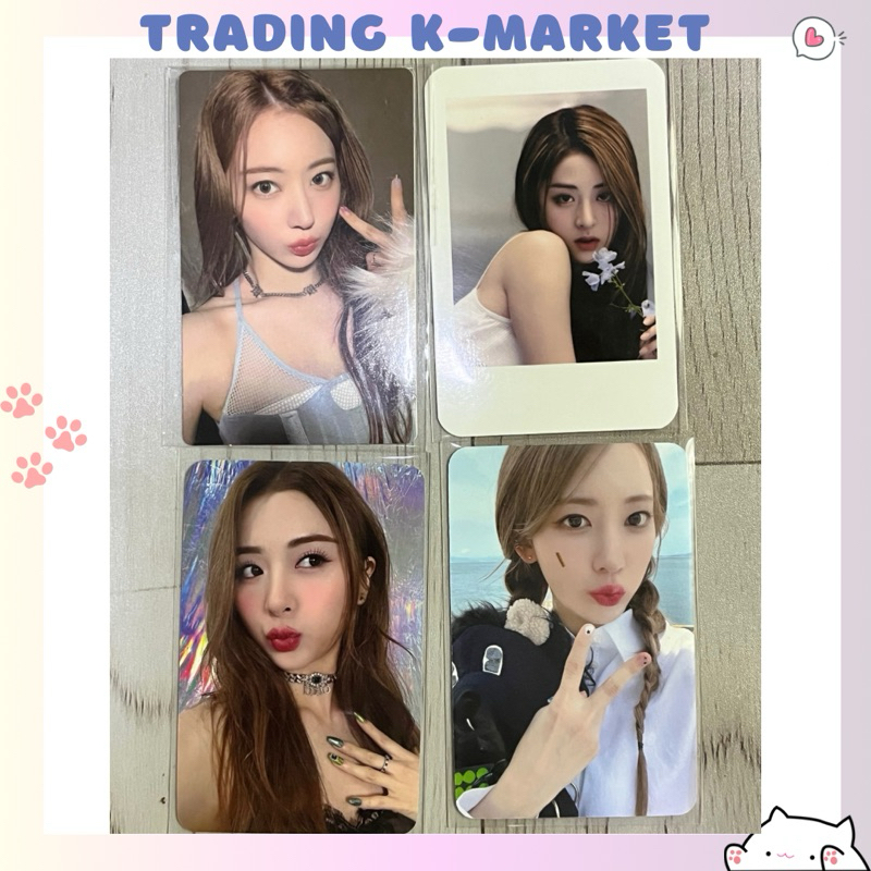 Photocard Antifragile của LESSERAFIM YUNJIN, EUNCHAE, SAKURA