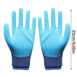 [SIÊU RẺ + HỎA TỐC] SET 20 ĐÔI Găng tay sơn xanh 688 bảo hộ lao động chất liệu bền đẹp - Bao tay lao động bởi OKAMAS