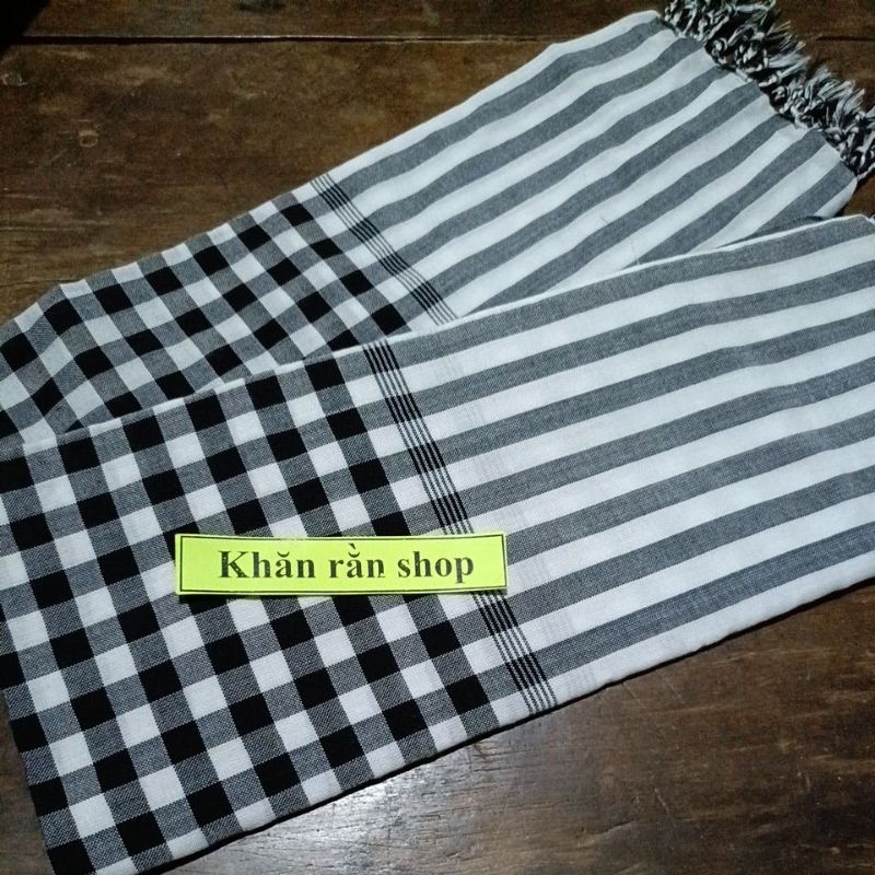2 chiếc khăn rằn nam bộ 40x155cm có tua rua _ Ảnh thật_ Khăn rằn shop ...