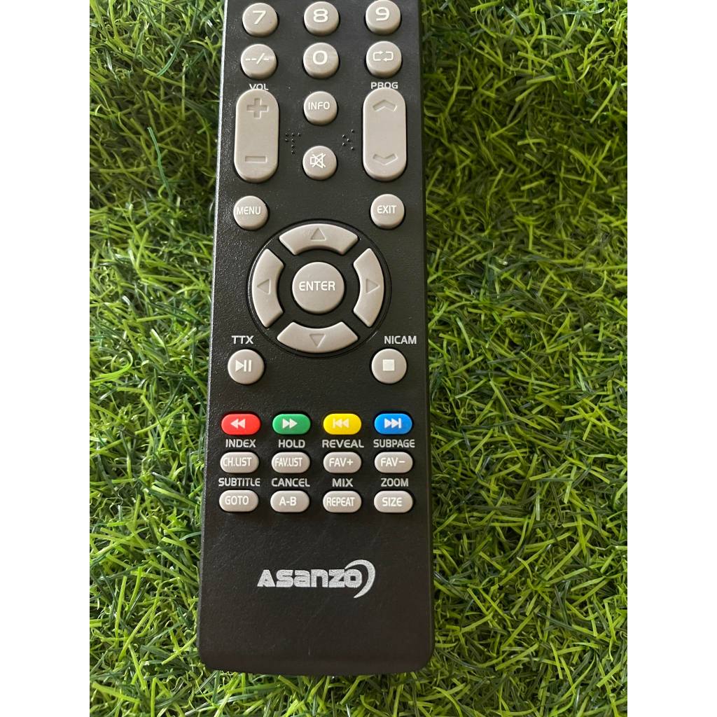 Điều khiển remote từ xa tivi asanzo LCD-kèm pin-tay đầu bấm tivi asanzo LCD