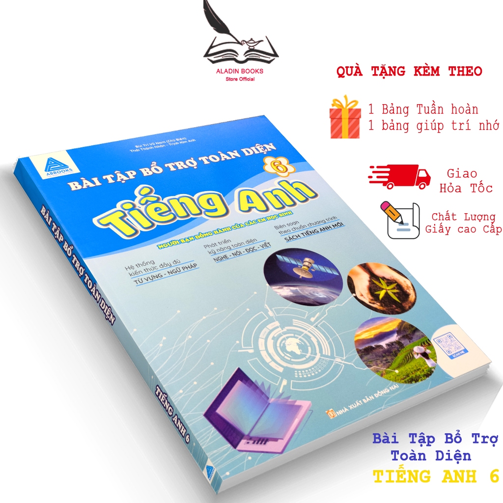 Sách-Bài Tập Bổ Trợ Toàn Diện Tiếng Anh Lớp 6