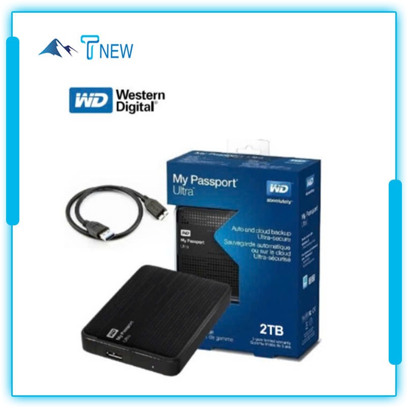 Ổ CỨNG DI ĐỘNG HDD Box WD MY PASSPORT 2TB 2.5” USB 3.0 bảo hành 24 ...