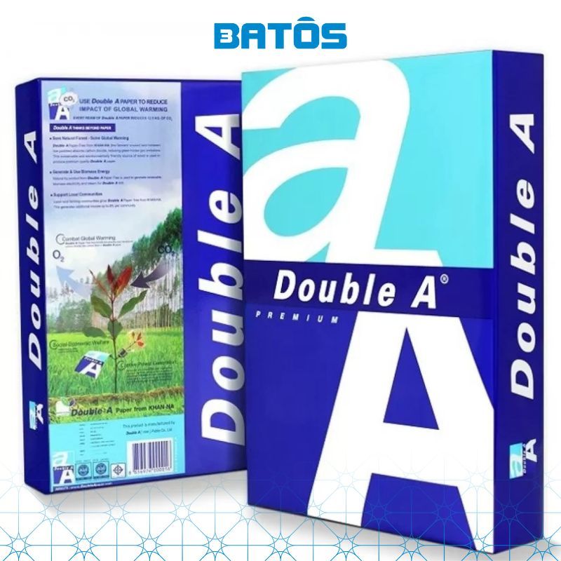 [Có VAT] Thùng Giấy A4 Double A 80gsm (5 reams)