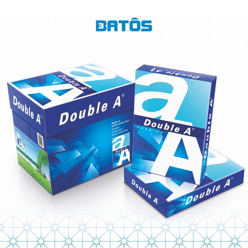 [Có VAT] Thùng Giấy A4 Double A 80gsm (5 reams)