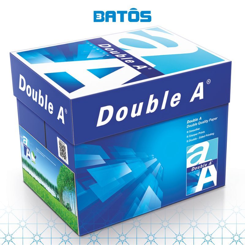 [Có VAT] Thùng Giấy A4 Double A 80gsm (5 reams)