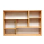 Kệ Sách Treo Tường Kệ Trang Trí Kệ Sách Gỗ 7 Ngăn Vân Gỗ Kích thước 120x80x20cm tặng kèm ốc vít tường