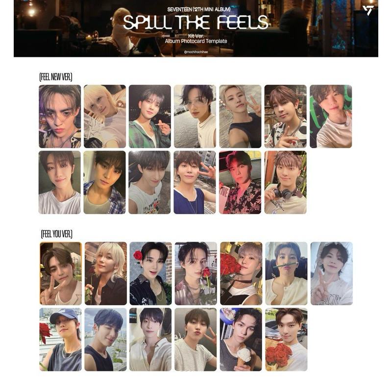 Seventeen Mingyu Spill The Feels Mini 12 Weverse Shop POB