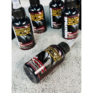 Chai dung dịch kem nhuộm nhựa đen nhám Sprayking Carbon Black 50ml hiệu ứng lá sen kháng nước
