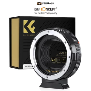 Ngàm chuyển K&F CONCEPT EF - EOS RII dành cho máy ảnh Canon R, RP, R6 R6II R7 R8 R9 R10 R50 R100 KF06.520