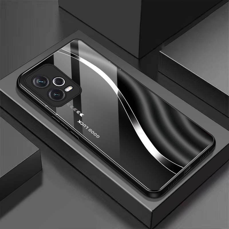 Ốp Lưng cho XIAOMI REDMI NOTE 11T PRO, 11T PRO+, 12T PRO 5G, POCO X4 GT Mặt lưng kính cường lực, cao cấp Họa tiết