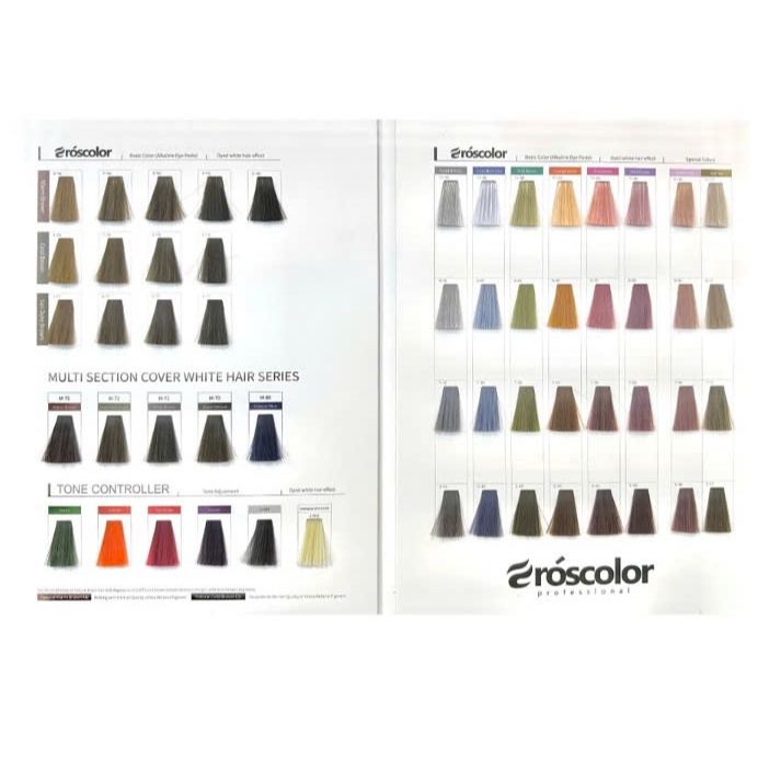 Thuốc Nhuộm Tóc Eróscolor Hệ Màu Nhật 2025 Mới (Nội Địa Trung) | Made in China | 100ml
