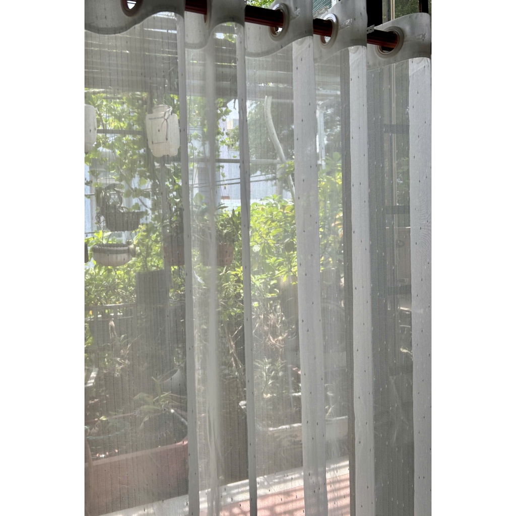 Rèm Khoen, Vải Voan Giọt Nước, Rèm Trang Trí ,Rèm Cửa Sổ , Trang Trí Decor Cho Căn Phòng Thêm Xinh Xắn