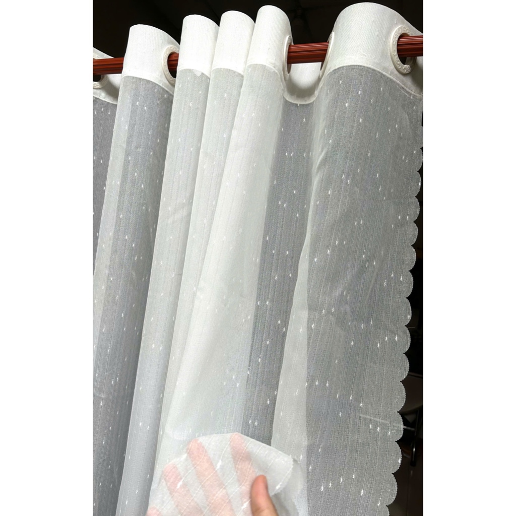 Rèm Khoen, Vải Voan Giọt Nước, Rèm Trang Trí ,Rèm Cửa Sổ , Trang Trí Decor Cho Căn Phòng Thêm Xinh Xắn