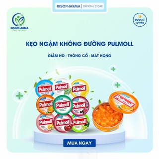 Kẹo Ngậm Ho Không Đường Pulmoll Giảm Ho, Đau Họng Nhập Khẩu Từ Đức Hộp 45g Nhiều Vị