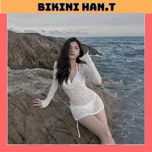 Ms 095 BiKiNi Áo lưới ren đi biển sang chảnh HAN.T Shop HT019