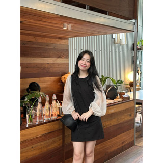 Lucie Set - set áo chân váy hoạ tiết nơ