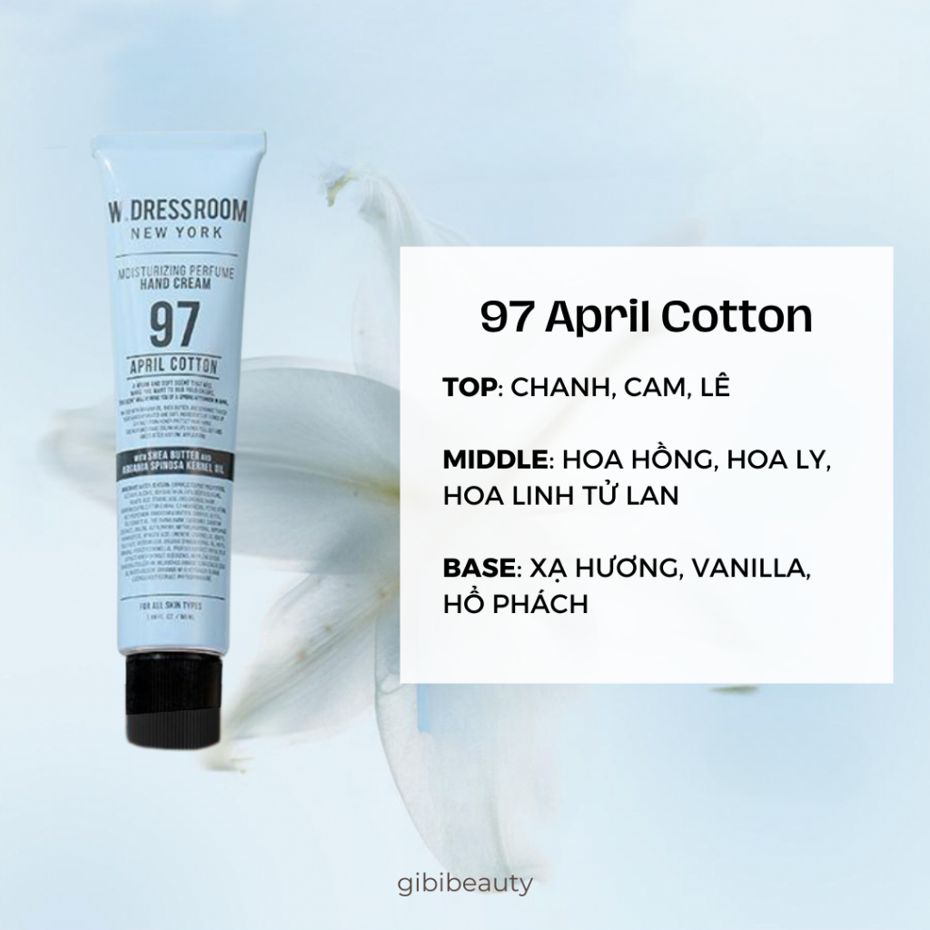 KÈM KEYRING] Kem tay Moisturizing Perfume Hand Cream