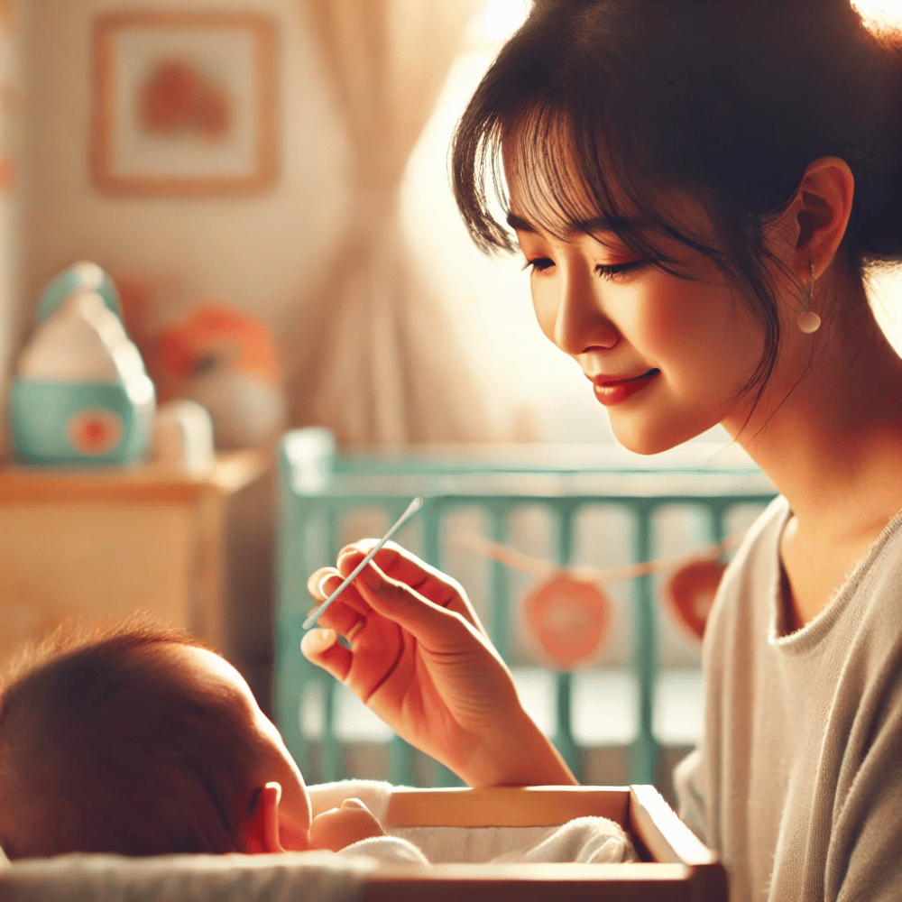 Tăm Bông Babi1 Thân Giấy Kháng Khuẩn Hộp 400 Que Dùng Cho Trẻ Sơ Sinh & Gia Đình