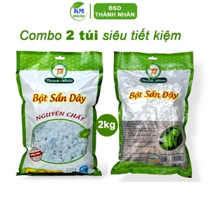 Bột Sắn Dây Thành Nhàn Nguyên Chất Kinh Môn Hải Dương Loại 1kg/gói