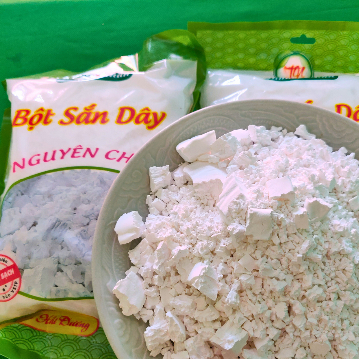 [Combo 2 gói] Bột Sắn Dây Thành Nhàn Nguyên Chất Kinh Môn Hải Dương Loại 1kg/gói