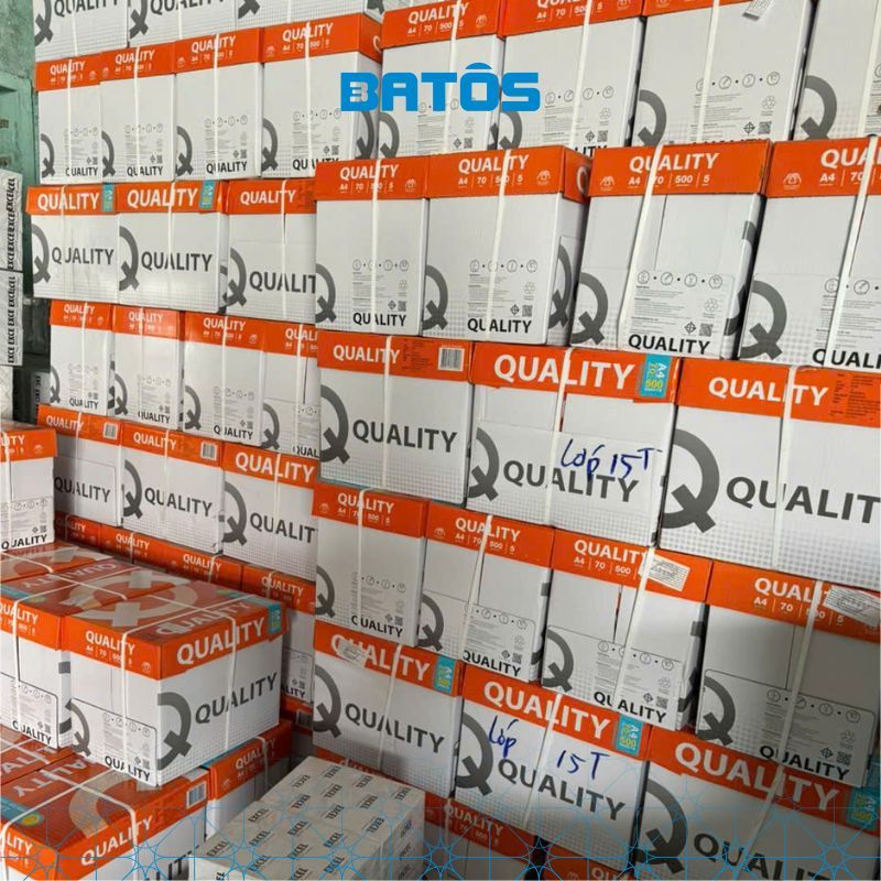 [Có VAT - 1 Ream] Giấy A4 QUALITY 70gsm  - Giấy nhập khẩu Thái Lan