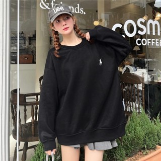 Áo nỉ Sweater Nam Nữ, Họa tiết thêu ngự, Chất liệu nỉ lót bông dày dặn, Thời Trang Thu đông Unisex