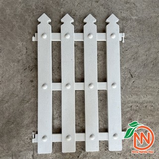 Hàng Rào Nhựa Trang Trí Sân Vườn Cao 50cm Dài 30cm - Nông Nghiệp Đẹp