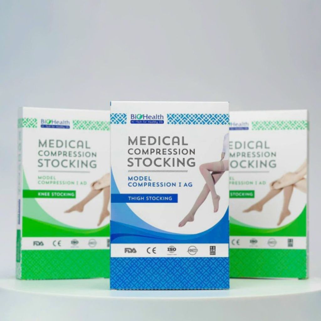 Vớ đùi, gối Y Khoa Biohealth Classic Medical Compression Stocking hỗ trợ suy giãn tĩnh mạch - Chính Hãng