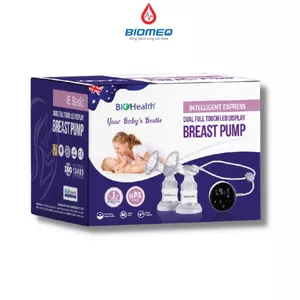 Máy hút sữa điện đôi Biohealth IE Basic chế độ hút luân phiên mát xa tạo cảm giác thoải mái