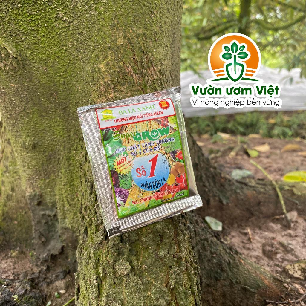 [Hộp 10 gói]Phân bón lá Grow Số 1 kích thích sinh trưởng cao cho cây khỏe mạnh năng suất tốt