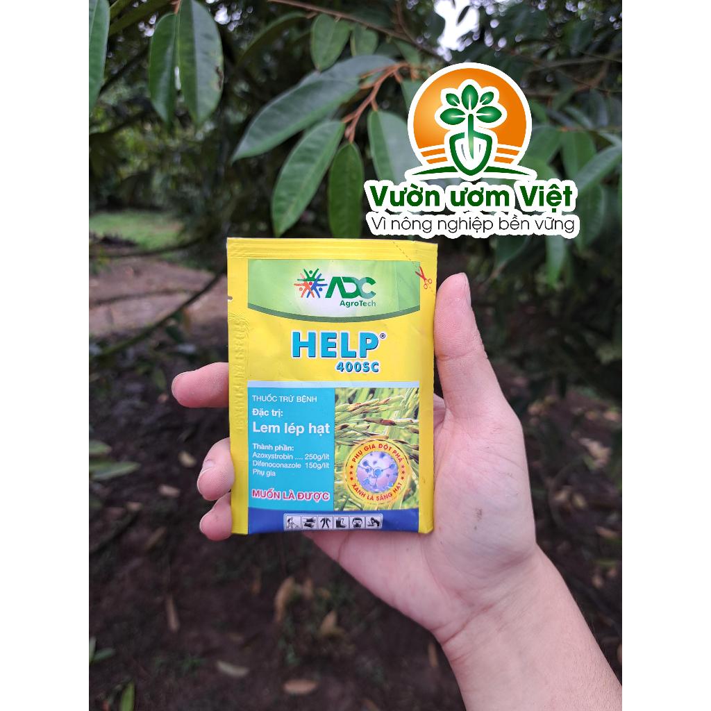 [Hộp 10 gói] Thuốc trừ bệnh HELP 400SC đặc trị nấm bệnh phổ rộng chính hãng ADC
