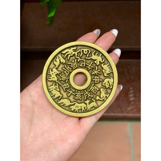 Xu Thái Tuế Trân Trạch chi bảo Rất dày giá 1 xu vật phẩm phong thuỷ
