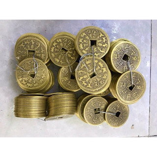 Xu Thái Tuế 12 con giáp bằng đồng Giá 1 xu vật phẩm phong thuỷ