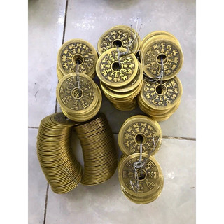 Xu Thái Tuế 12 con giáp bằng đồng Giá 1 xu vật phẩm phong thuỷ