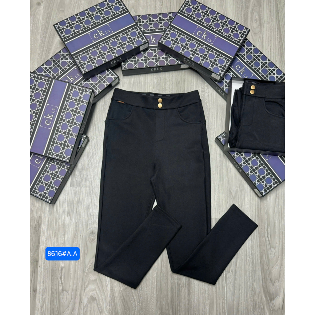 ☘️ Quần Hộp CKLX 8616# . 2 Khuy Lót Nỉ Vừa - Ôm Vòng Ba – Tôn Dáng