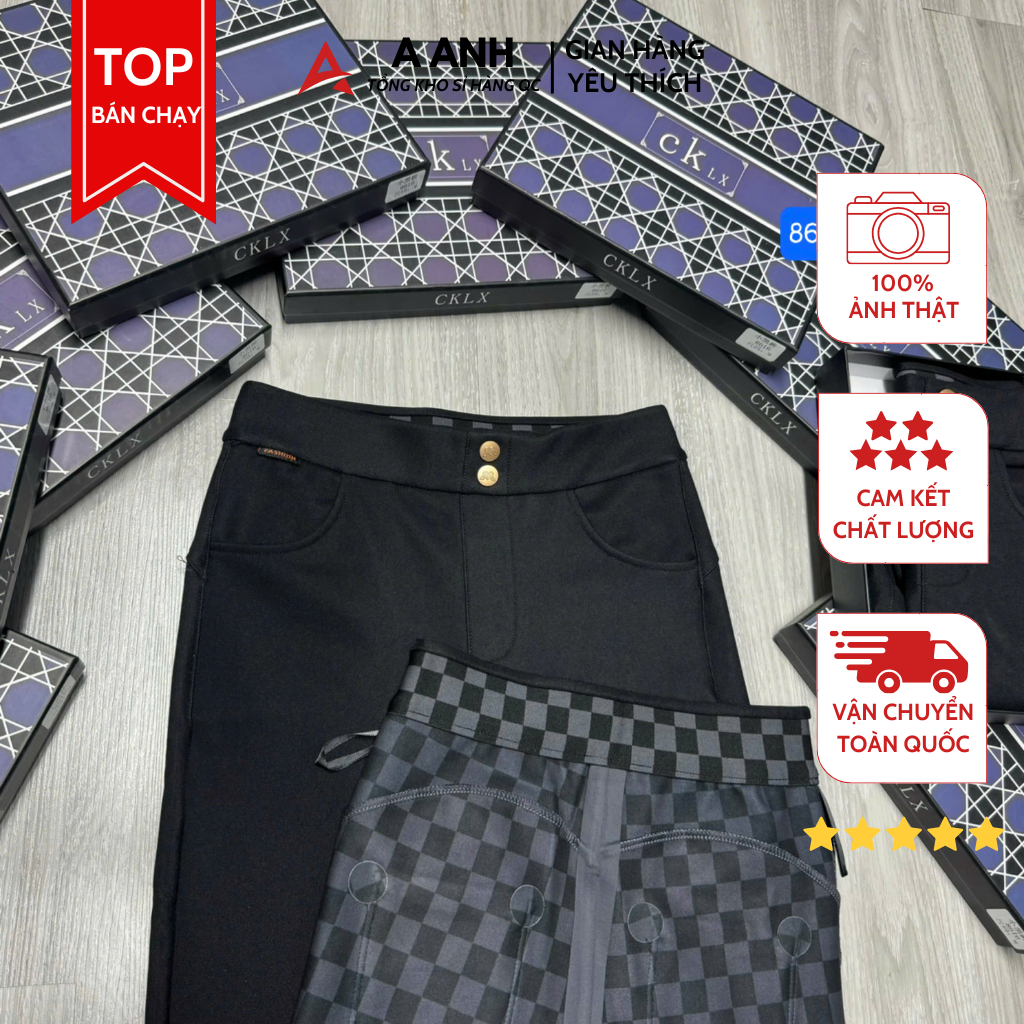 ☘️ Quần Hộp CKLX 8616# . 2 Khuy Lót Nỉ Vừa - Ôm Vòng Ba – Tôn Dáng