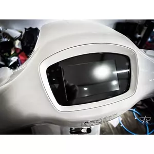 PPF TPU Vespa Justin. Miếng dán bảo vệ mặt đồng hồ xe, hàng nhập khẩu
