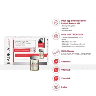 Tinh Chất Giúp Ngừa Rụng Tóc Nữ/Nam - Farmona Radical Med Anti Hair Loss Ampoule Treatment 3x5ml
