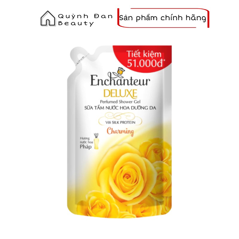 Túi Sữa tắm hương nước hoa Enchanteur 450GR