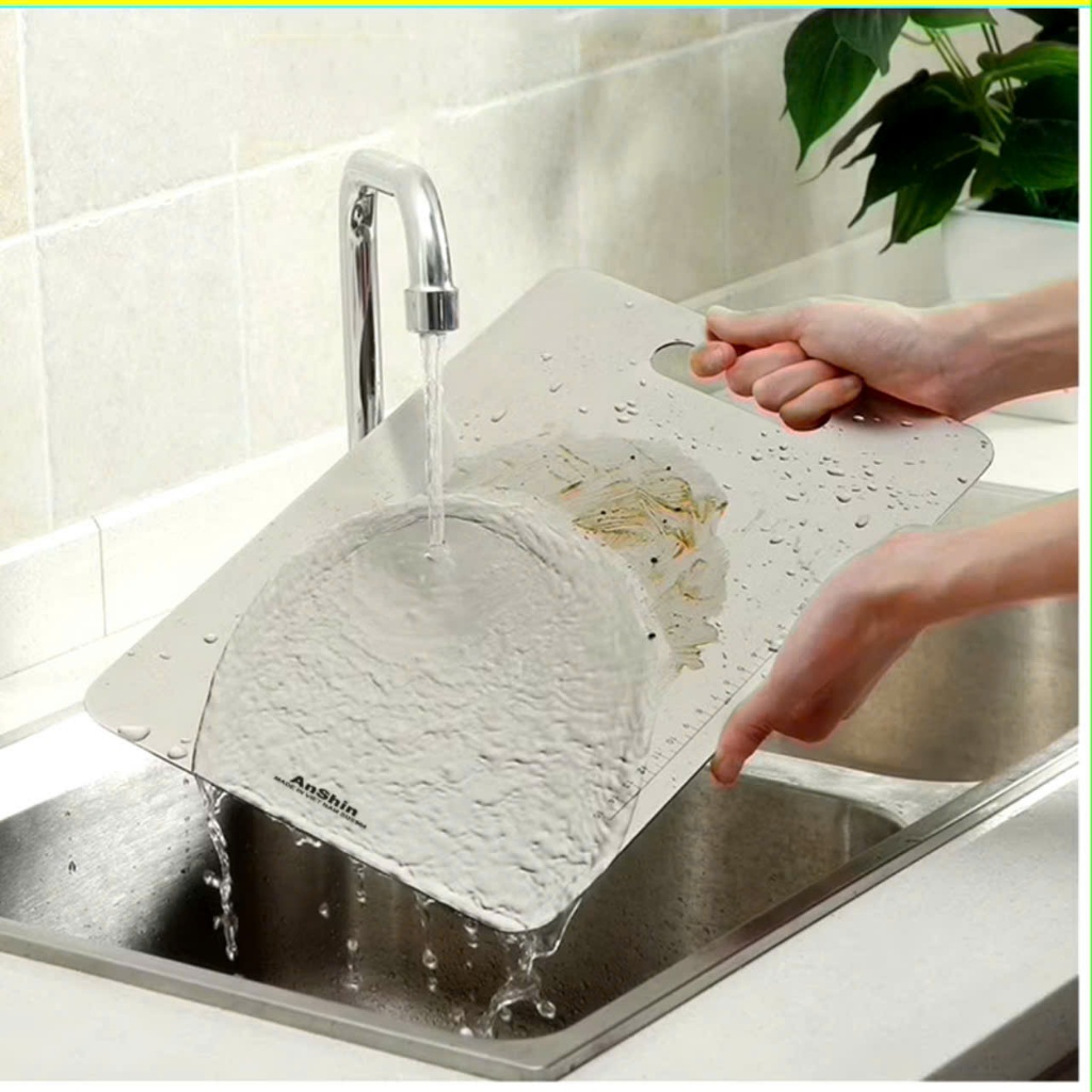 THỚT INOX-THỚT INOX 304 CAO CẤP SIZE LỚN - Thớt Kháng Khuẩn Cường Lực- Vệ Sinh Dễ Dàng - Chống Ẩm Mốc - THOTINOX7