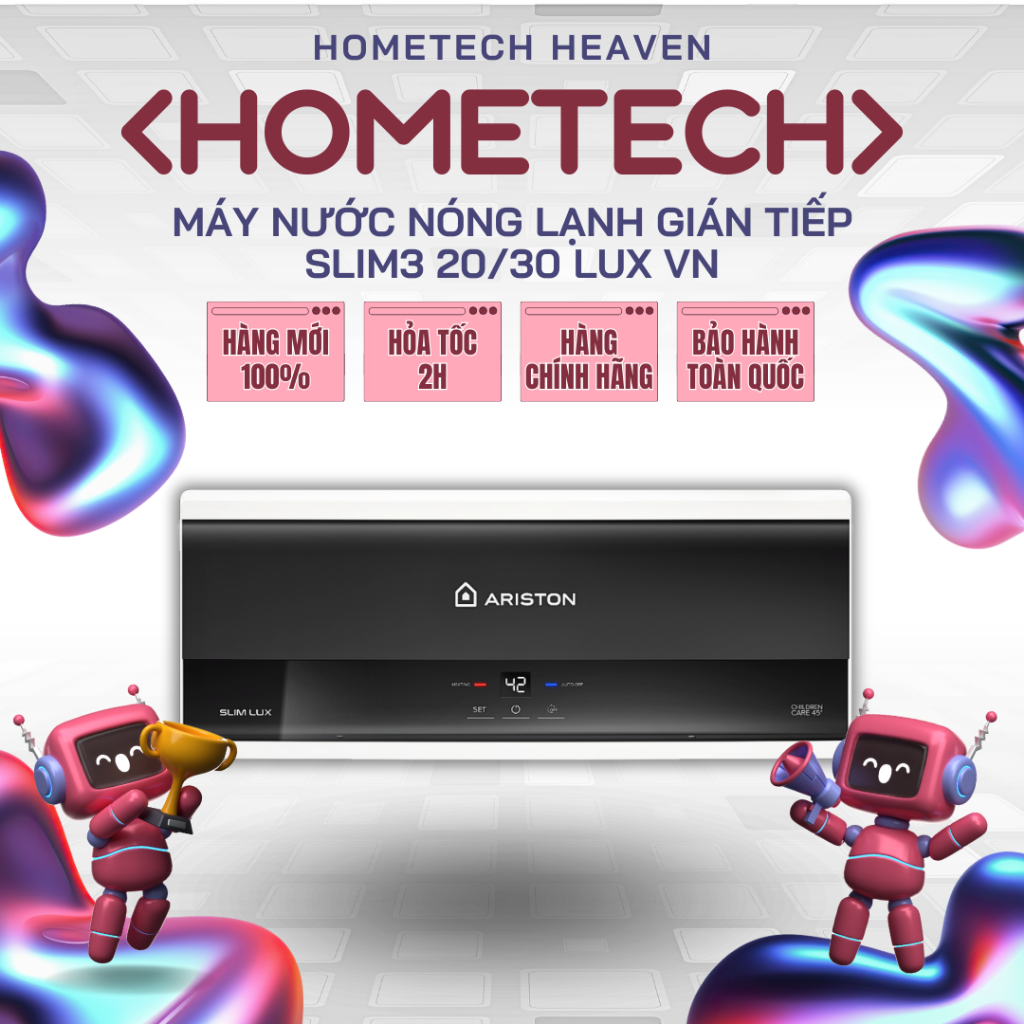 [SLIM3 20 LUX VN / SLIM3 30 LUX VN] Máy nước nóng lạnh gián tiếp ...