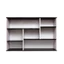 Kệ Sách Treo Tường Kệ Trang Trí Kệ Sách Gỗ 7 Ngăn Vân Gỗ Kích thước 120x80x20cm tặng kèm ốc vít tường