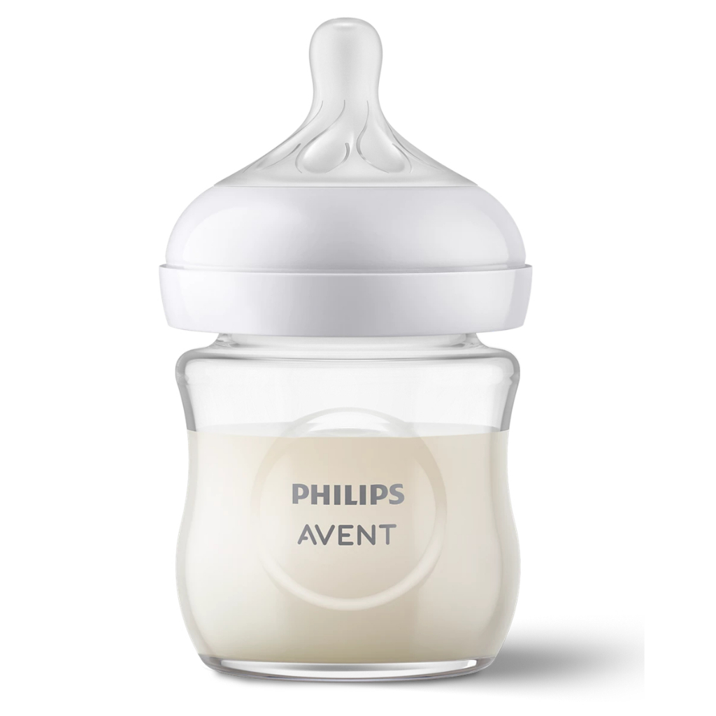 Ảnh Philips Avent bình sữa thủy tinh mô phỏng tự nhiên mới dung tích 120ml cho bé từ 0 tháng SCY930/01 1