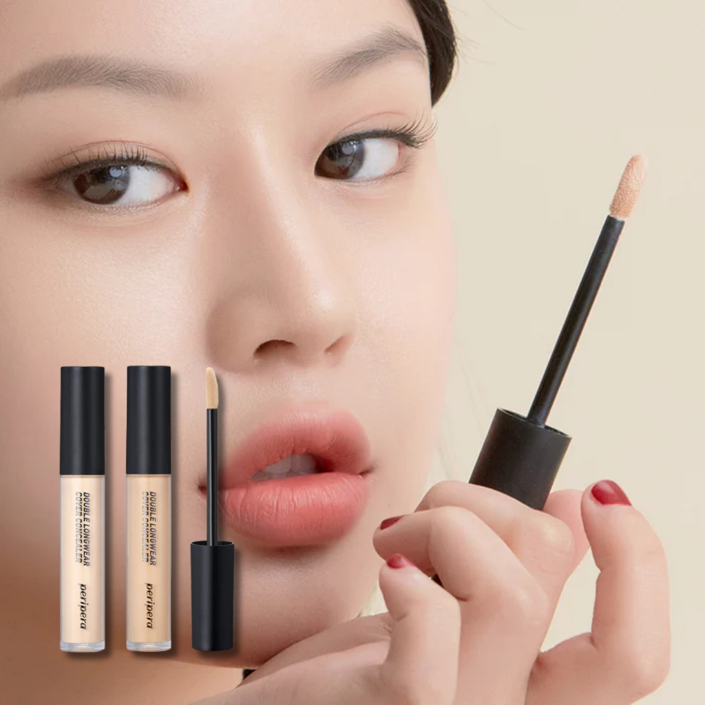 Che Khuyết Điểm Peripera Double Longwear Cover Concealer 5,5g Che Phủ Hoàn Hảo, Bám Chặt Lâu Trôi Chính Hãng | BigBuy360 - bigbuy360.vn