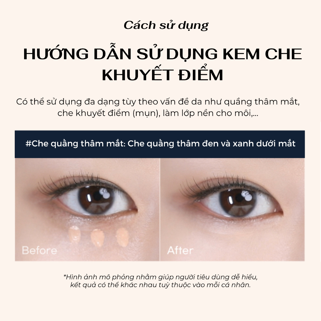 Che Khuyết Điểm Peripera Double Longwear Cover Concealer 5,5g Che Phủ Hoàn Hảo, Bám Chặt Lâu Trôi Chính Hãng | BigBuy360 - bigbuy360.vn