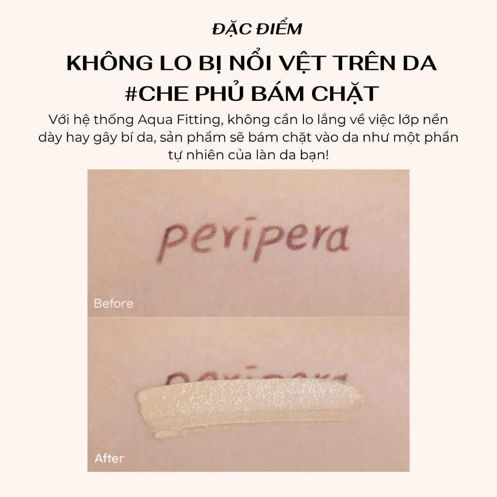 Che Khuyết Điểm Peripera Double Longwear Cover Concealer 5,5g Che Phủ Hoàn Hảo, Bám Chặt Lâu Trôi Chính Hãng | BigBuy360 - bigbuy360.vn